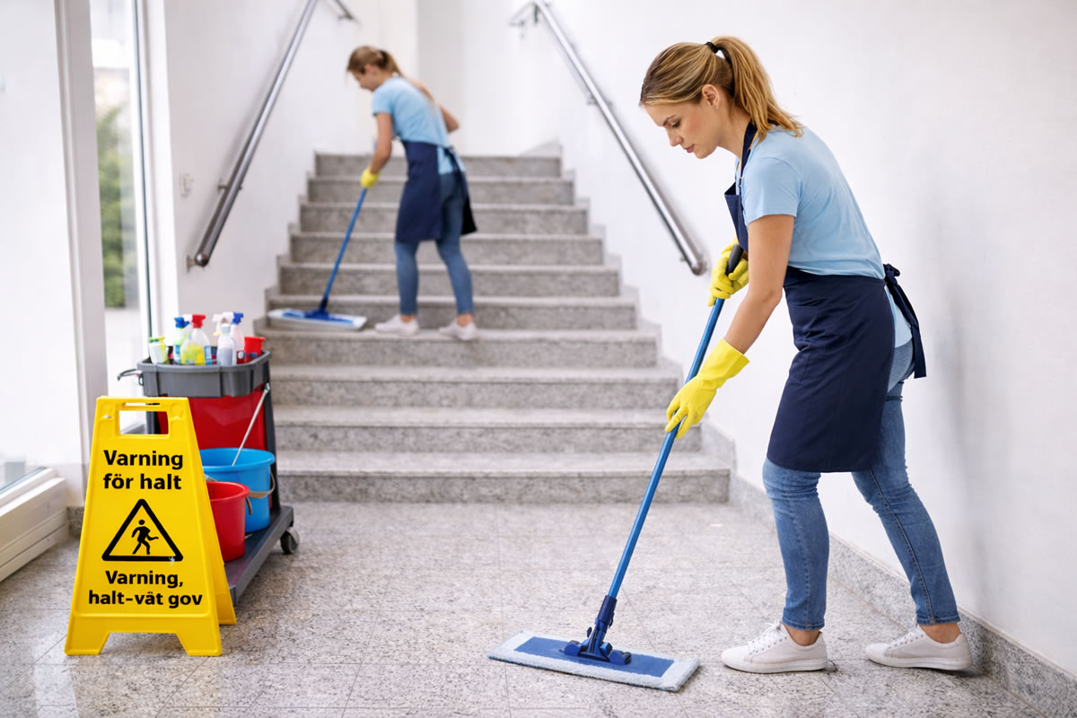 Professionell Trappstädning Frölunda Göteborg